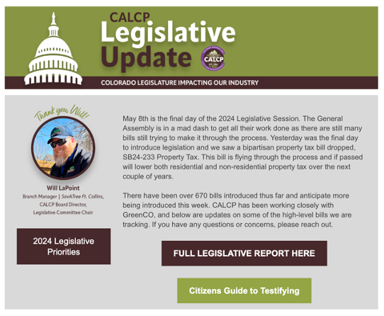 ➡️ GreenCO Legislative Update